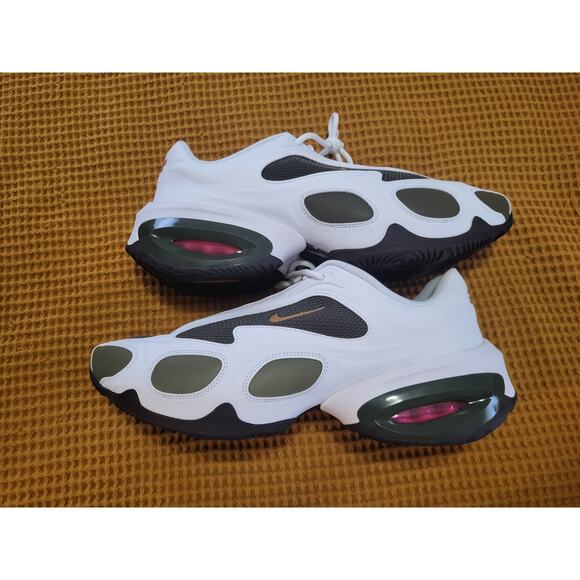 Women\'s 15.5 Men\'s 14 Veneda Carter x Nike Air Max Muse White Cargo Khaki EUC main image 6